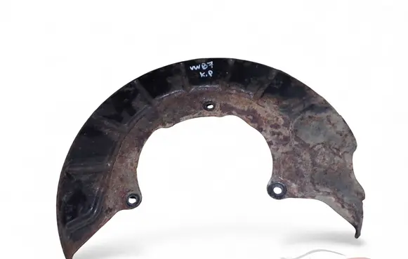 Volkswagen PASSAT B7 Front brake disc dust cover plate 
