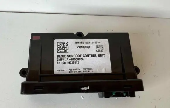 Tesla Model S Sunroof control unit/module 100751200C P100751200C