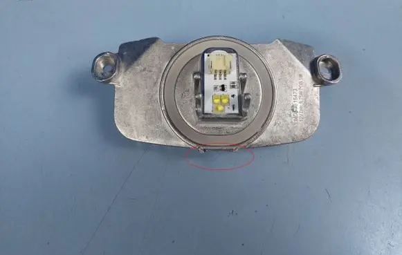 LED ballast control module