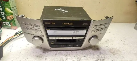Lexus RX 330 - 350 - 400H Radio/CD/DVD/GPS head unit 8612048a90 Fxmg8667dv Fxmg8667dvzt02