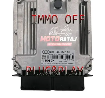 Volkswagen Transporter - Caravelle T5 Engine control unit/module 03L906022GH 0281016378