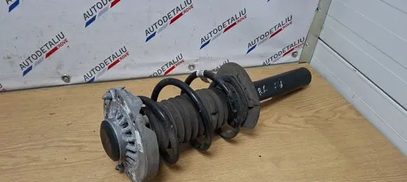 Front shock absorber with coil spring