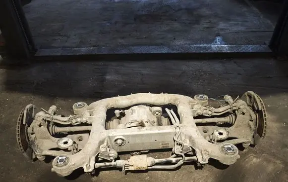 Rear axle beam