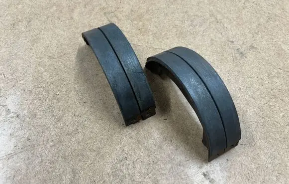 BMW 3 E46 Handbrake/parking brake pads 34416761291 6761291 34212213310