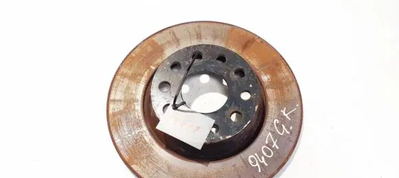 Volkswagen PASSAT B6 Rear brake disc neventiliuojamas