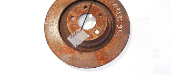 Audi A6 S6 C6 4F Rear brake disc ventiliuojamas