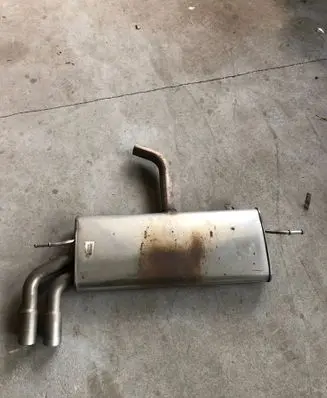 Volkswagen Golf VII Muffler/silencer 5Q6253611A 5Q0120