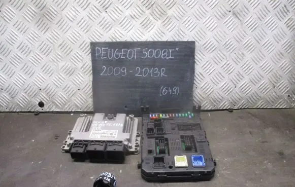 Peugeot 5008 Engine ECU kit and lock set 9675495080