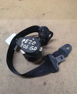 Peugeot 206 Rear seatbelt 96544968XX