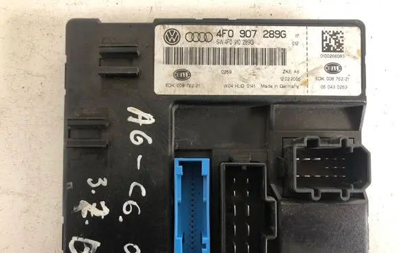 Audi A6 S6 C6 4F Comfort/convenience module 4F0907289G