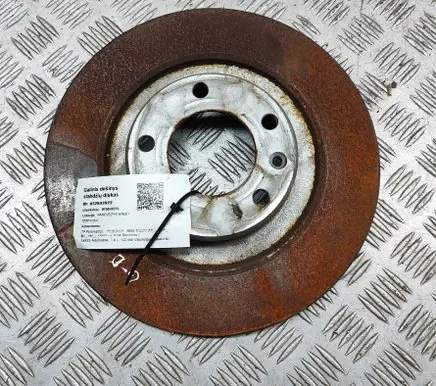 Rear brake disc