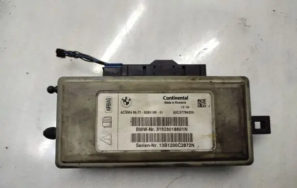 BMW 5 F10 F11 Airbag control unit/module 9280186