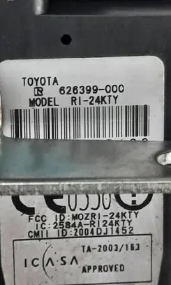 Toyota Corolla Verso AR10 Ignition lock 626399000 2004DJ1452