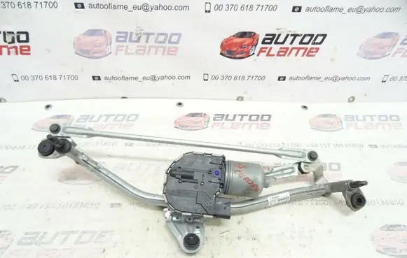 Volkswagen PASSAT B8 Front wiper linkage and motor 3G1955023C
