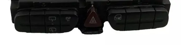 Mercedes-Benz C W203 Hazard light switch 2038218258