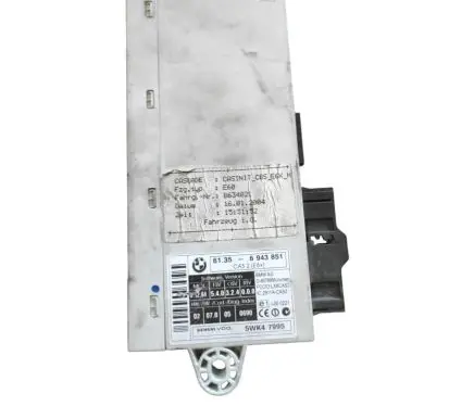 BMW 5 E60 E61 CAS control unit/module 6943851 5WK47995