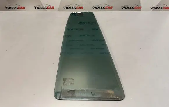 Rear vent window glass