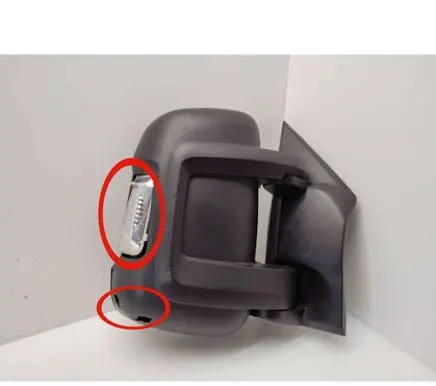 Fiat Ducato Front door electric wing mirror 7356207090 E3011030