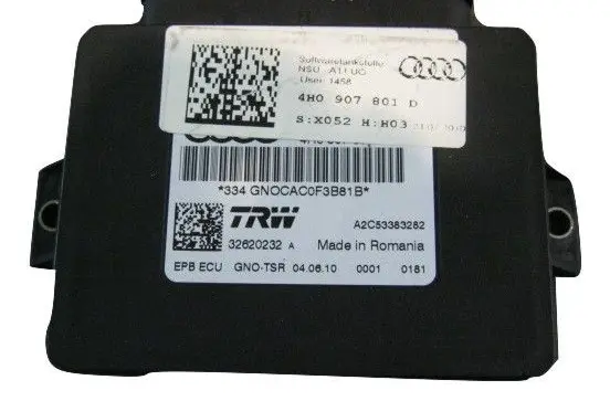 Audi A8 S8 D4 4H Hand brake control module 4H0907801D