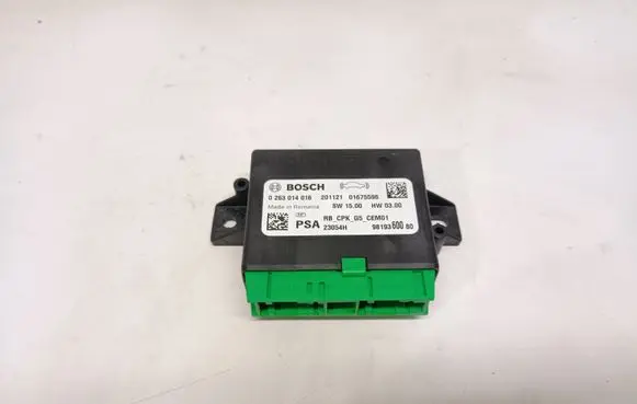 Citroen C5 Aircross Parking PDC control unit/module 9819360080 1640712880