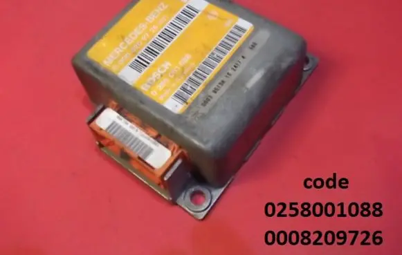 Mercedes-Benz E W210 Airbag control unit/module 0258001088 0008209726