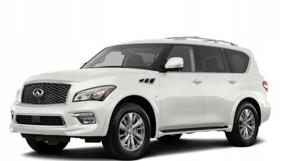 Infiniti QX80 Rear windscreen/windshield window 