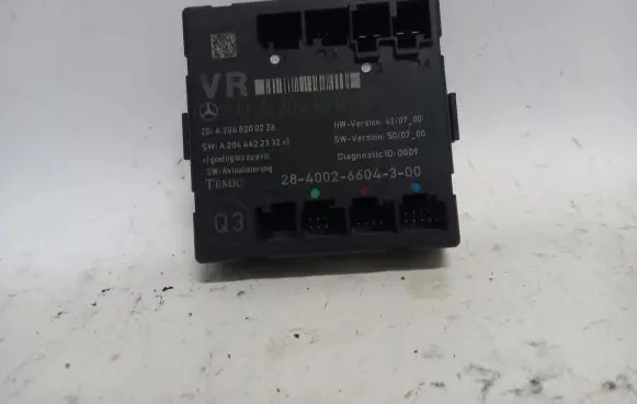 Mercedes-Benz GLK (X204) Door control unit/module A2048707426