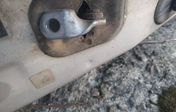 Renault Espace III Rear door check strap stopper