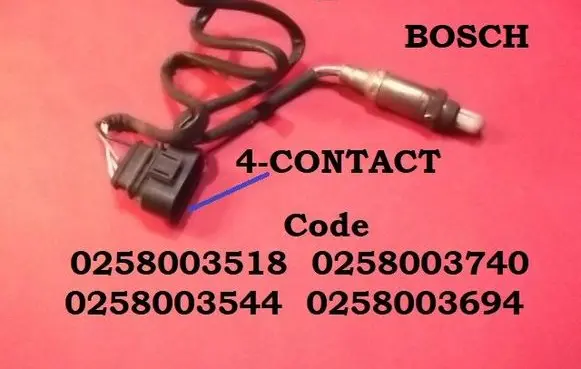 Skoda Fabia Mk1 (6Y) Lambda probe sensor 0258003518 0258003740