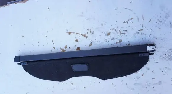 Parcel shelf load cover