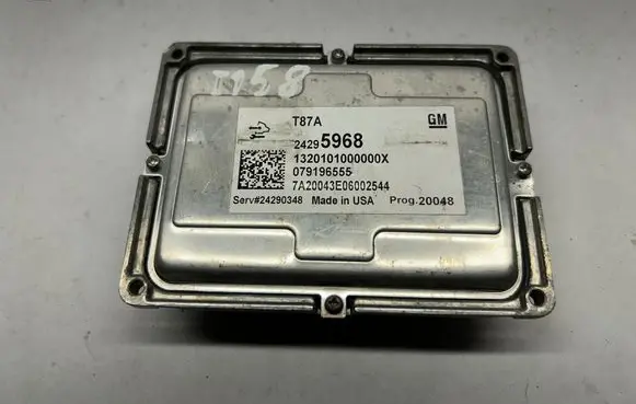 Chevrolet Camaro Gearbox control unit/module 24295968 T87A