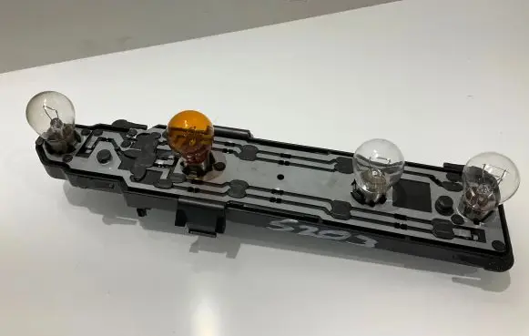 Mercedes-Benz C W203 Tail light bulb cover holder