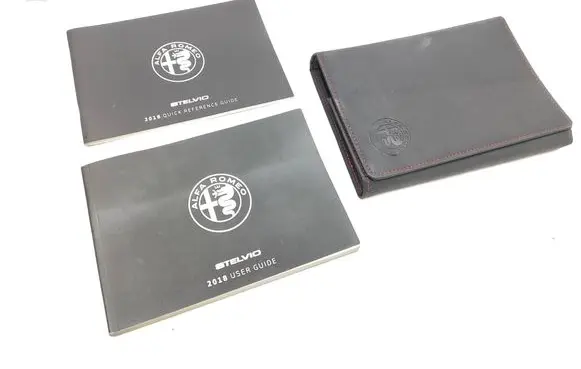 Alfa Romeo Stelvio Owners service history hand book 