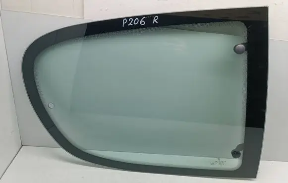 Peugeot 206 Rear side window 43R00048 DOT24AS2M66