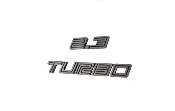 Ford Mustang VI Rear loading door model letters 