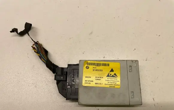 BMW 5 F10 F11 Center console control module 9183233 28137346 726928