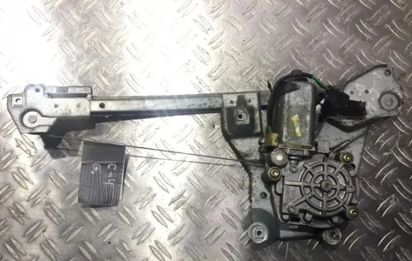 Sliding door window regulator with motor