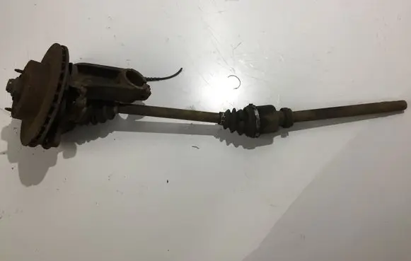 Front wheel hub spindle knuckle