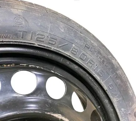 Chevrolet Malibu R16 spare wheel 16X4BTH2IS41 T12580R16