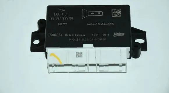 Peugeot 208 Parking PDC control unit/module 9838793580