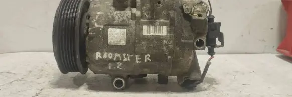 Skoda Roomster (5J) Air conditioning (A/C) compressor (pump) 4471908891 6SEU14C 6Q0820808