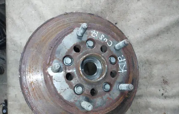 Ford Transit Custom Front wheel hub spindle knuckle