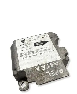 Opel Astra F Airbag control unit/module 24416703 1923594 DLS02568748