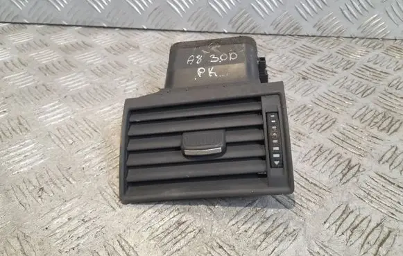 Audi A8 S8 D3 4E Dashboard side air vent grill/cover trim 4E0820901