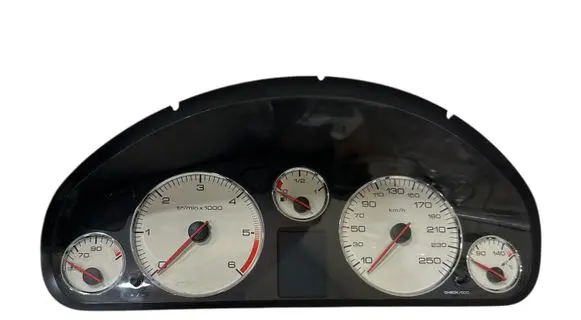 Peugeot 407 Speedometer (instrument cluster) A2C53119649 9658138580 119649112694