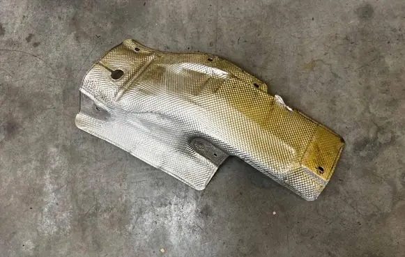 Mercedes-Benz GL X166 Exhaust heat shield A1666821200