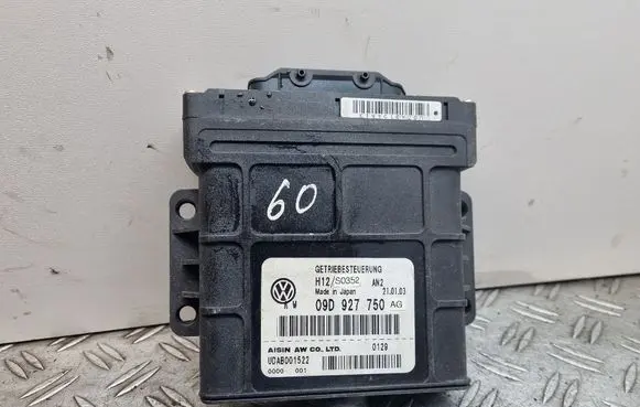 Porsche Cayenne (9PA) Gearbox control unit/module 09D927750AG