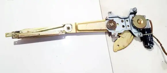 KIA Carnival Sliding door window regulator with motor