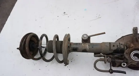 Citroen C-Crosser Front shock absorber with coil spring MCPERSON