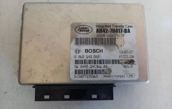Land Rover Discovery 4 - LR4 Transfer box differential control unit AH427H417BA 0260140052 AH4214A366BA